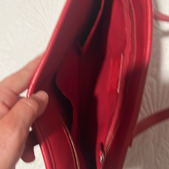 Coach Vibrant Red Tote Bag - Picture 4 of 6